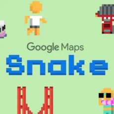 Play Google Maps Snake game